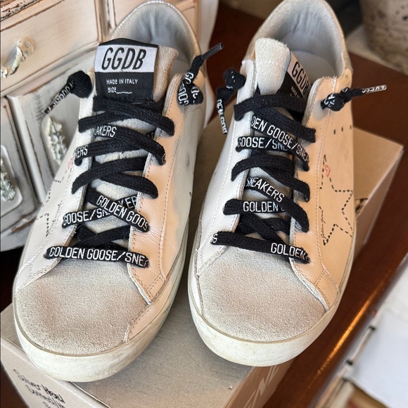 Golden Goose Superstar Classic Dotted Star Size 40 - Picture 3 of 15